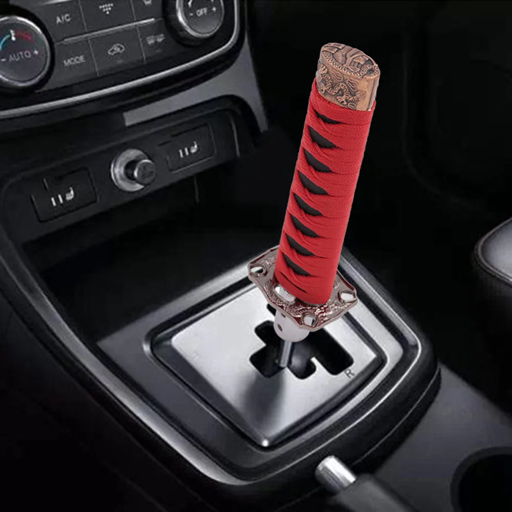 

20cm Universal Car Samurai Sword Shift Knob Samurai Knife Shift Knob with Adapter Shifter Gear Shift Knob