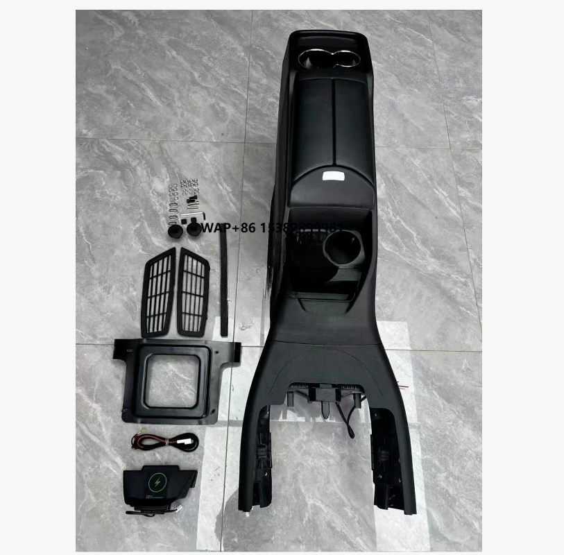 

YLD New Condition V-Class Vito V250 V260 Leather Central Car Console Storage Box with Modified Armrest Cup Holder Front Position