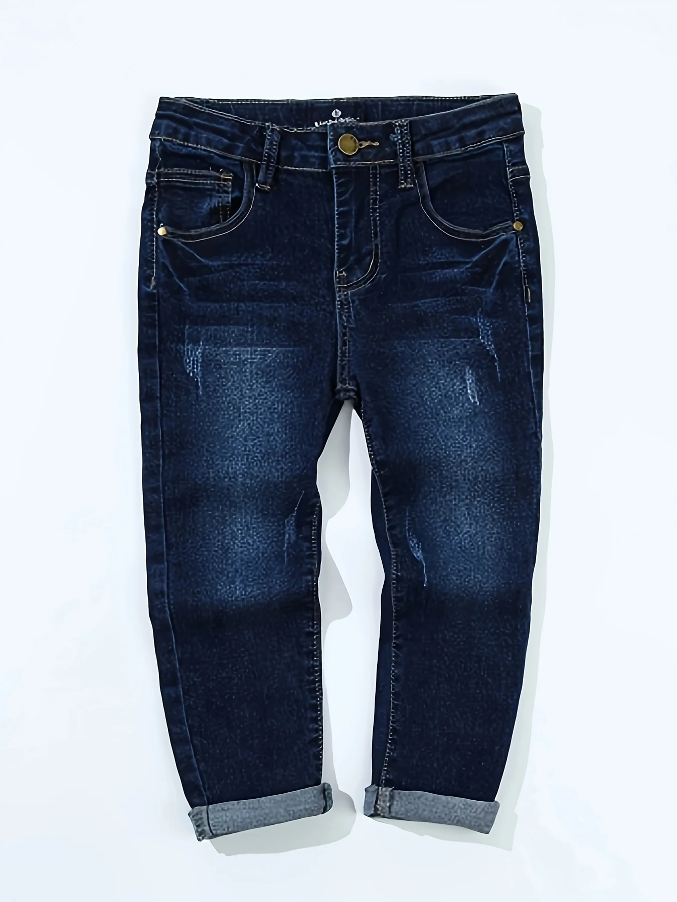 

Fashion Boys' Stretch Jeans - Classic Male Slim Fit Denim Pants Casual Trousers for Kids