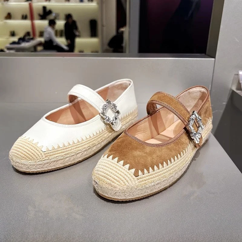 

Retro Mary Jane Flat oes Spring 2025 New Sle Wheat Candy Fierman oes Comfortable Low Heel Faionable Casual oes