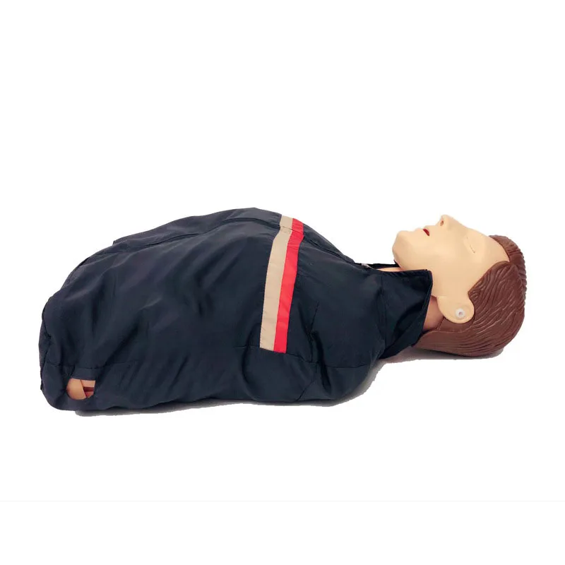 Semi-Physical CPR Training Manikin, Half Body Electronic Resuscitation Simulator for First Aid Education