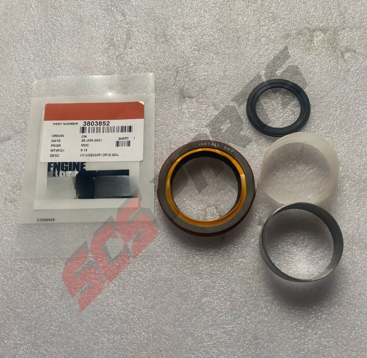 

3803852 Комплект уплотнений шзака Kv подходит для двигателя Cummins KTA19 KTA38 KTA50