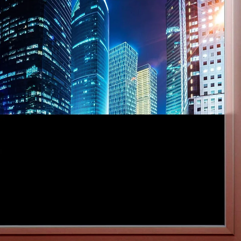 UV-FENSTERFILM, statische Fensterfolie, kein Kleber, Sichtschutzfolie für Fenster, Vinyl-Fensterfolie, Glasfolie, matte Fensterfolie für den privaten Aufkleber