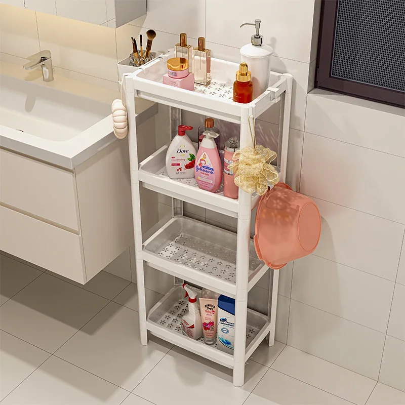 

toilet rack multi-layer plastic storage rack