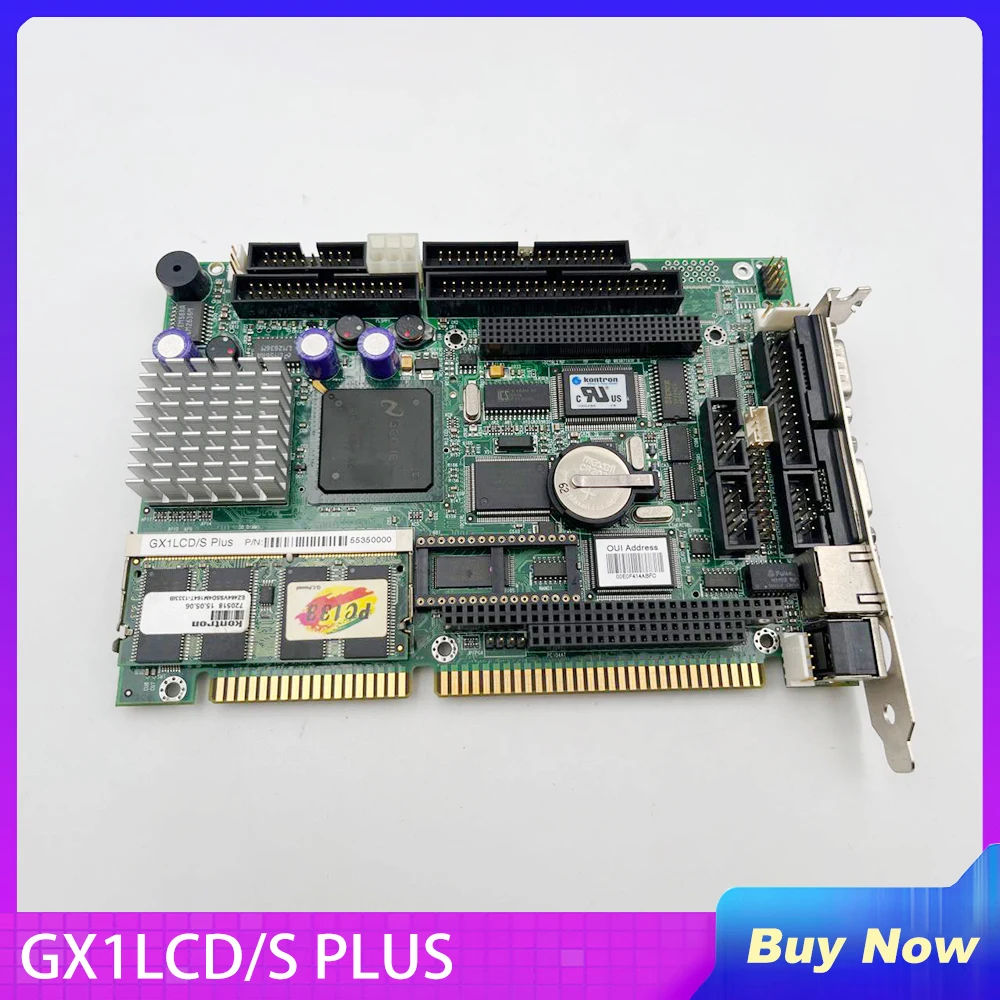 For Kontron No 20101095 Industrial Motherboard GX1LCD/S PLUS