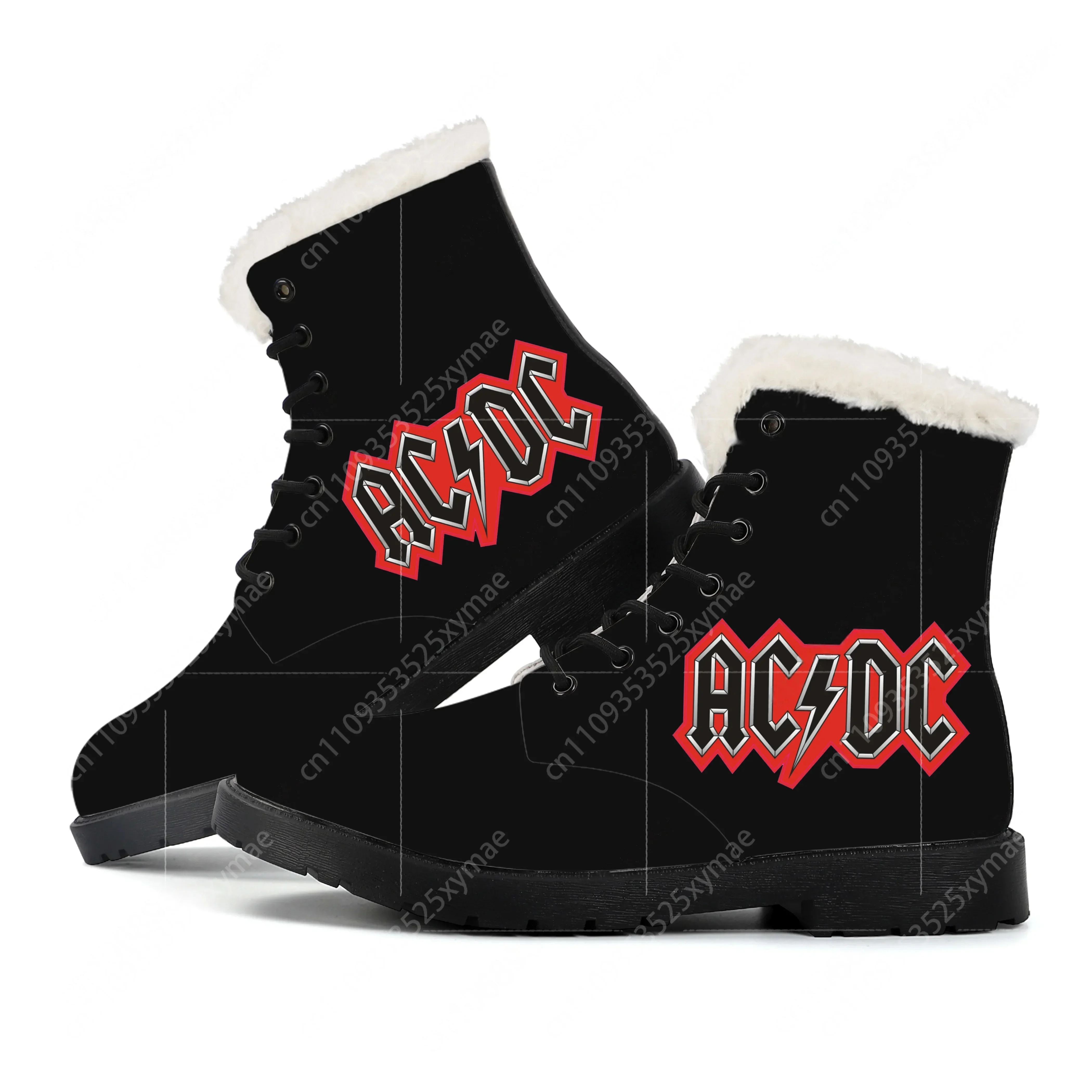 

A-AC Plush Boots Mens Women Cool Vintage Rock D-DC Hip Hop Teenager Outdoor lightweight Shoes Casual Boot Custom Boots
