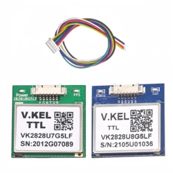 VK2828U7G5LF VK2828U8G5LF moduł GPS z anteną TTL 1-10Hz z lampą błyskową sterowanie lotem Model samolotu