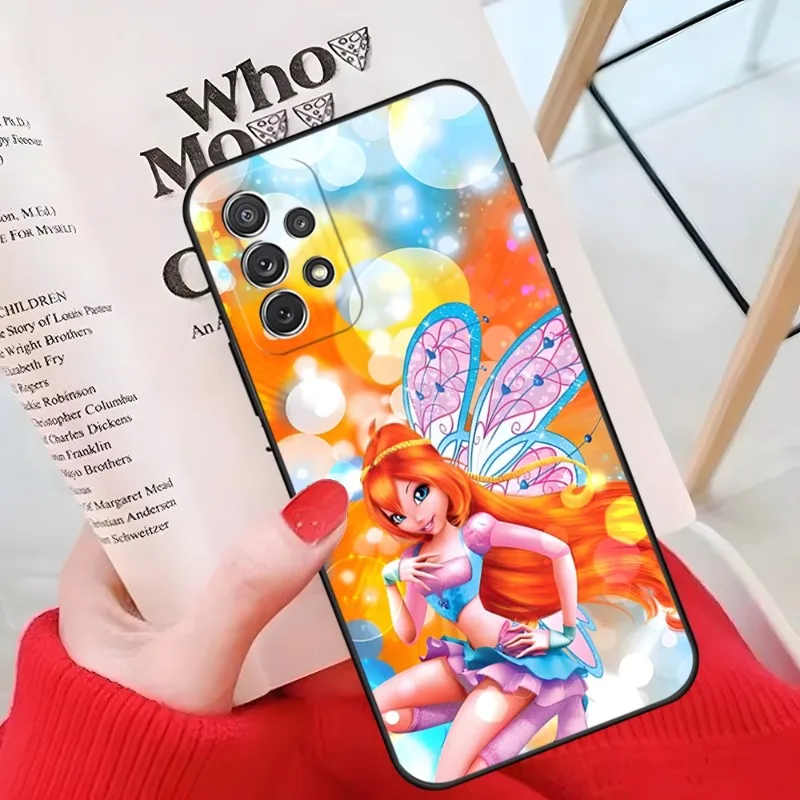 Girl W-Winx Clubs Phone Case For Samsung Galaxy A33 A31 A50 A32 A73 A40 A20 A23 A34 A14 A54 Back Cover