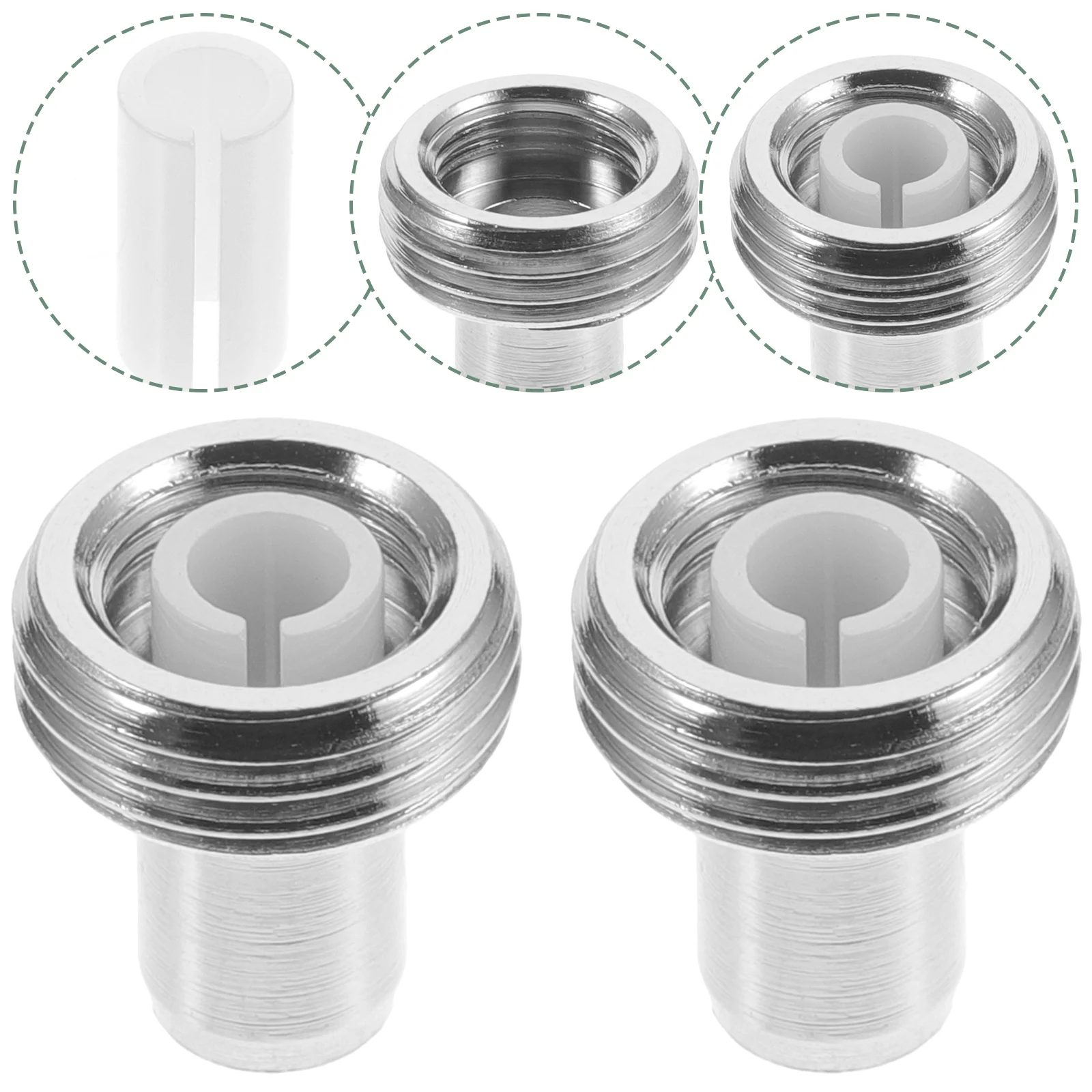 

2pcs 7Mm Red Light Source Ceramic Sleeve Metal Pen Tip Light Pen Accessories For High Scanner Maintenance Durable Practical Easy