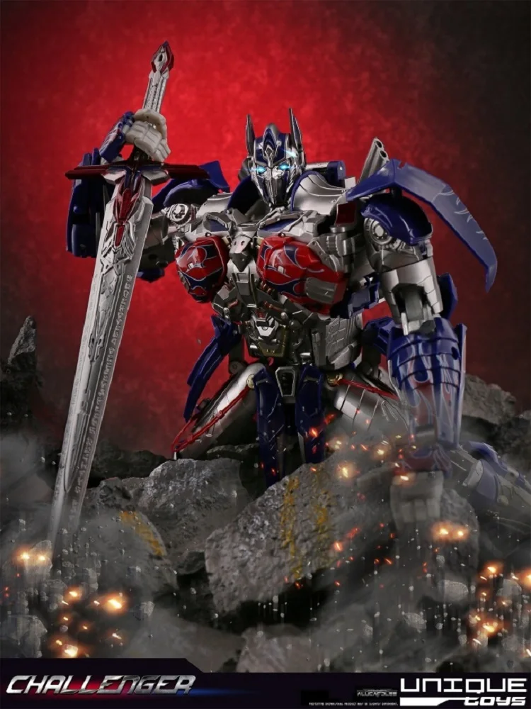 ユニークなおもちゃ OP カラー UT R02 R-02 ナイトチャレンジャー変換映画 5 アクションフィギュアグッズおもちゃ