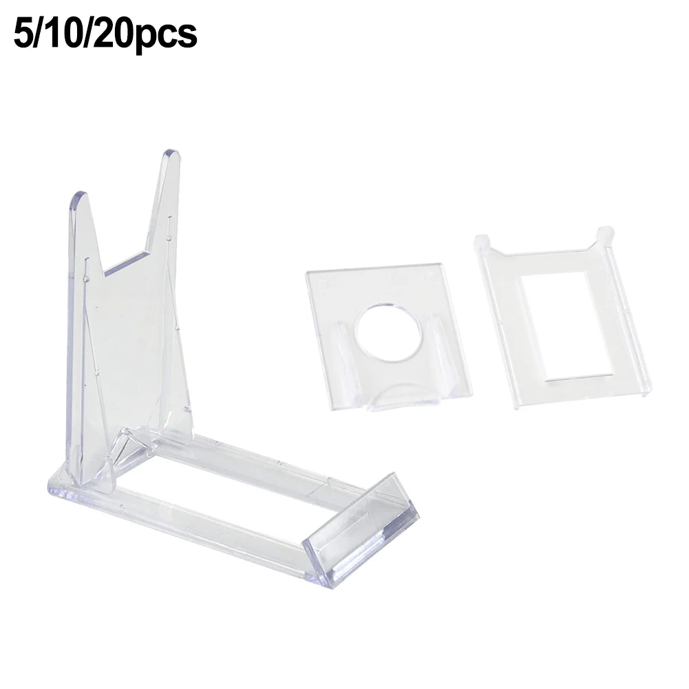 Clear Acrylic Display Stand Adjustable Bracket Stand For Bowl Plate Photo Frame Phone Display Plastic Tag Rack Home Decoration