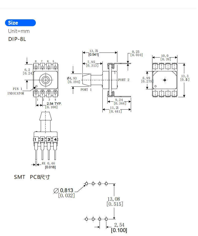 30個 BL-YL-MBN37 集積回路電子部品 ワンストップサービス ガスセンサー 圧力計 4インチ H2O 8DIP 高圧計