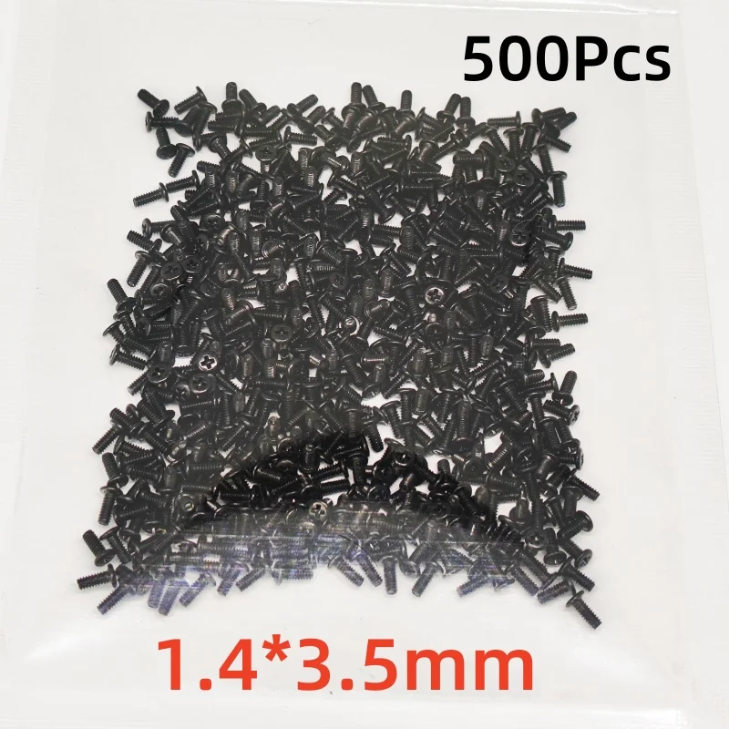 500PCS/Lot 3.0mm 3.5mm Screw For Samsung Galaxy A10 A20 A50 A52 Note 3 4 5 Mobile Phone Screws Bolts Repair Tools