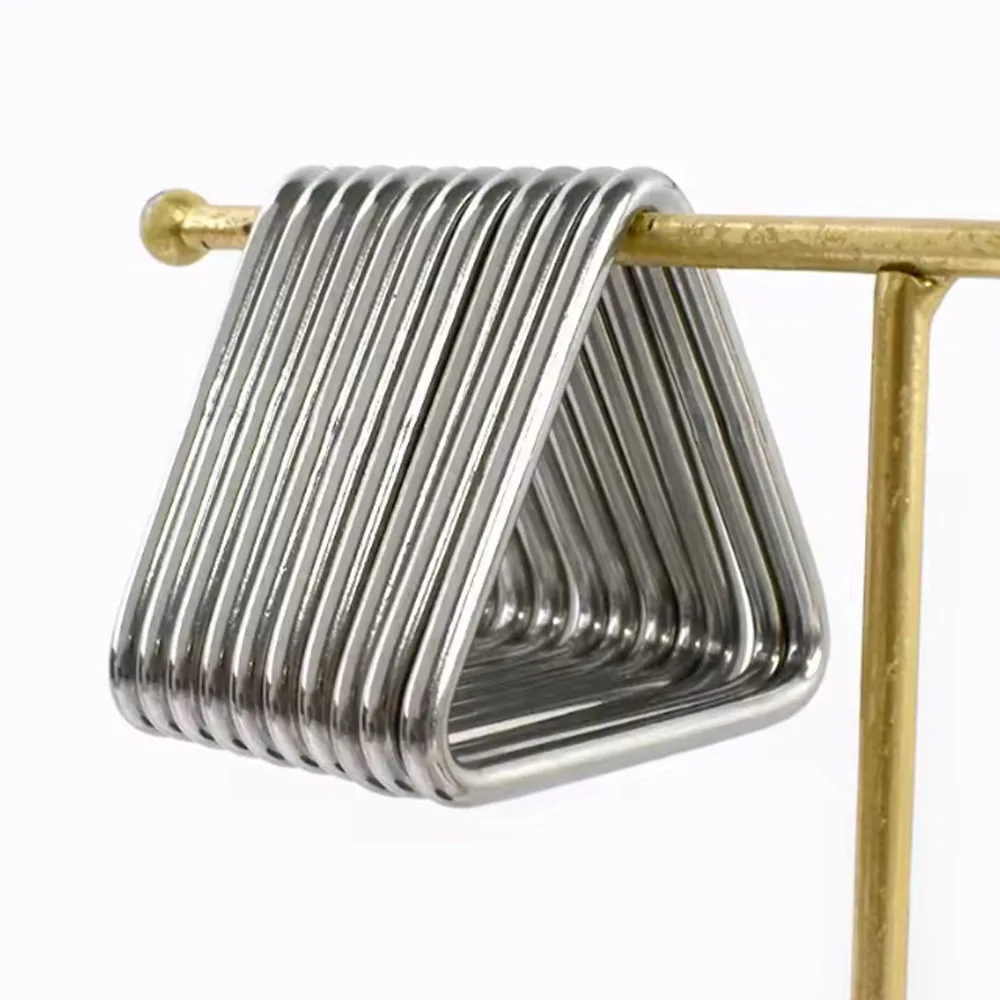 Dia 3-10mm 304 Stainless Steel Seamless SolidTriangular Buckle Ring Safety Belt Outdoor Lifting Rigging Hardware Connector