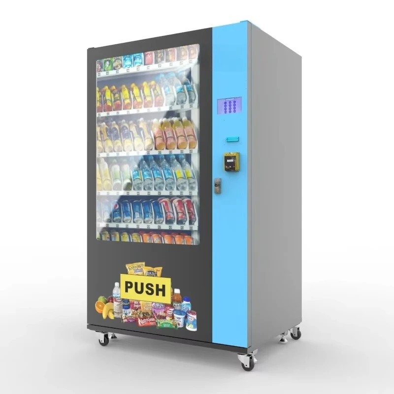 Automatic Self Vending Machine New Custom Structural Design Combo Snack Beverage Device Custom Parameters For Business Sale