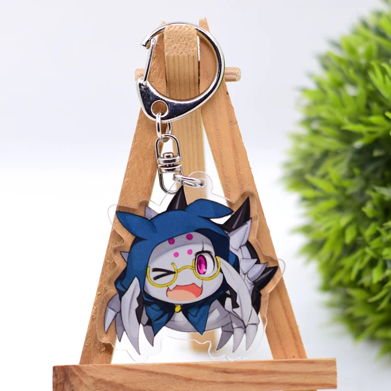 So I'm a Spider So What Anime Keychain 6 Styles Arcylic Cartoon Figures Keyrings Kawaii Key Chain Accessories