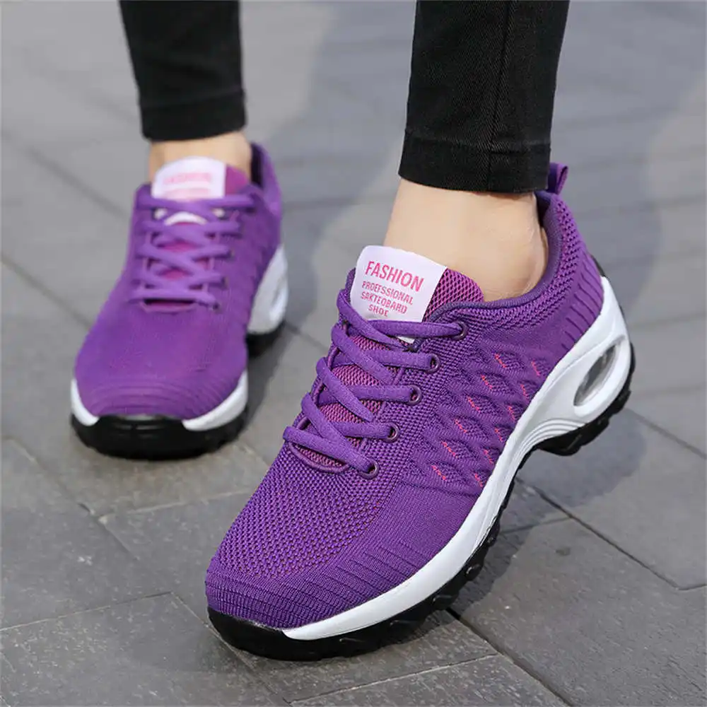 Thick Sole Autumn White Summer Boots Woven Women's Lace-up Shoes Trendy Sneakers Sports Vintage Loufers Snackers Snackers