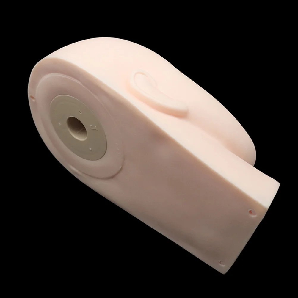 Silikon-Mannequin-Kopf, weibliches Gesicht, große Basis, einfacheres Bewegen von Wimpern, Pfropfen, Training, Übungskopf, Display-Mannequin