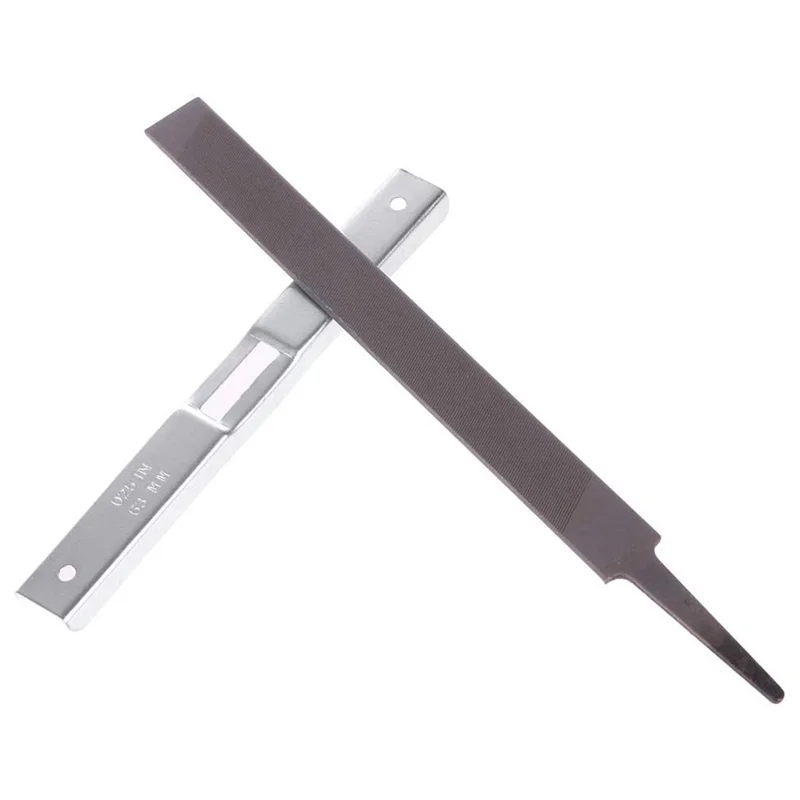 MOPHE-Chainsaw Mower Depth Gauge Steel Flat File Sharpening Tool Guide Tester