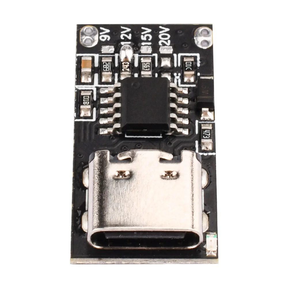 5PCS PD/QC Type-C Decoy Board USB Boost Module PD3.0/2.0 QC3.0/2.0 Type-C Trigger Polling Detector Power Fast Charging