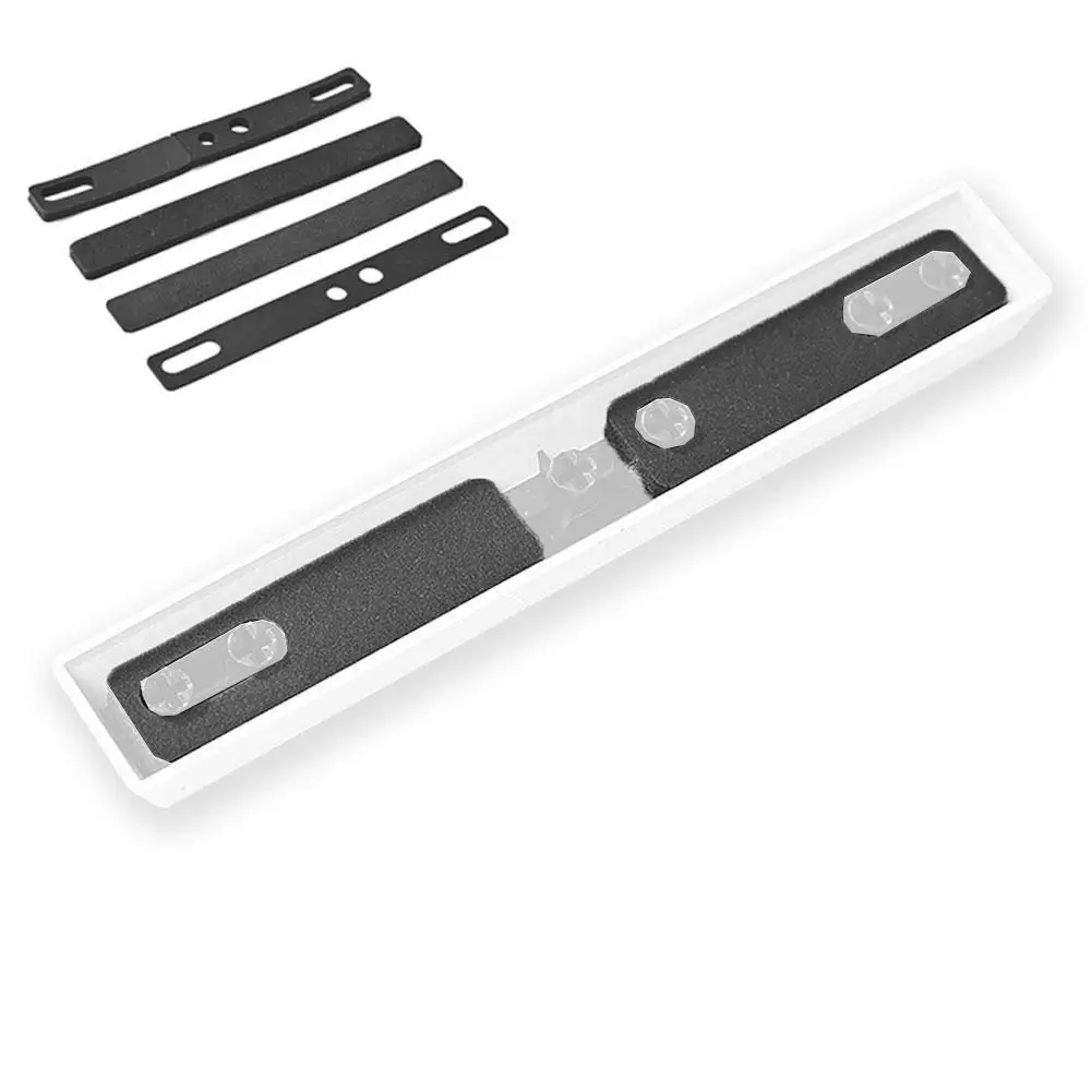 4 sztuk/zestaw spacja izolacja akustyczna pianka bawełniana pochłaniająca hałas dla majsterkowiczów klawiatura mechaniczna 6.25U 7U pasek kosmiczny wyciszenie narzędzia