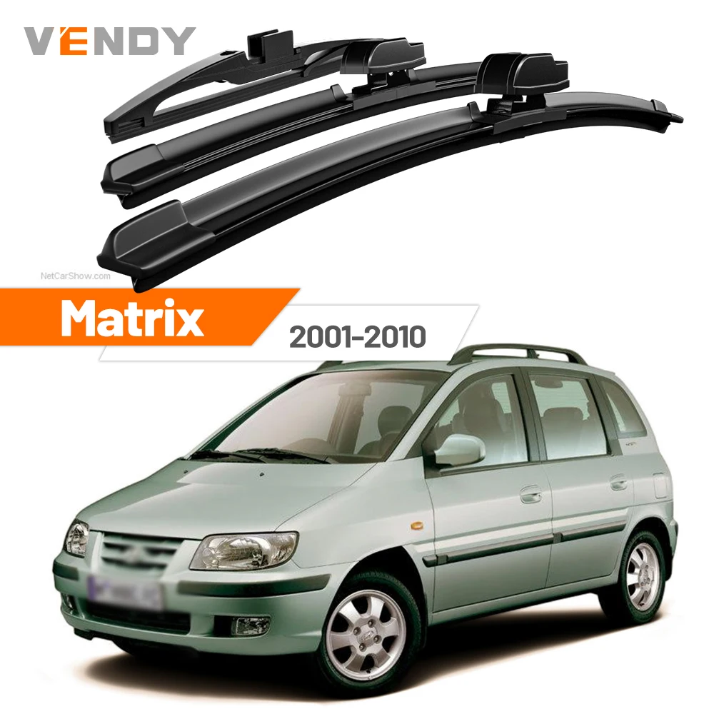

Для Hyundai Matrix 2001-2010 (2002, 2003, 2004, 2005, 2006, 2007, 2008) — Комплект передних и задних щеток стеклоочистителя