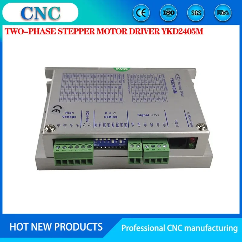 Origin YAKO 32 Bit DSP Digital YKD2405M 2 Phase Step Drive DC20-50V 4.0A Driver For 42-86Mm Flange Stepper Motor view 2