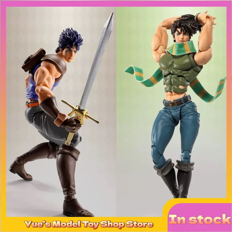 

【In Stock】 Bandai Jonathan Joestar Joseph Big Joe Er Qiao JOJO's Adventure Action Figure Anime Model Toy Collection Gift