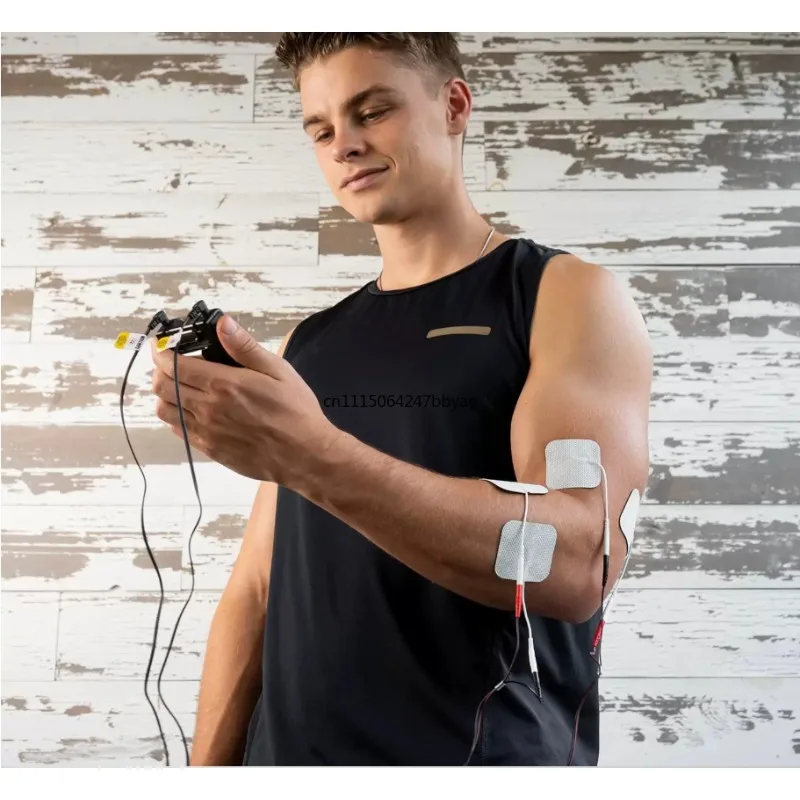 IFC RUSS EMS TENS 4 in 1 Combo Digital Therapy Machine for Back Pain Relief Muscle Soreness Treatment
