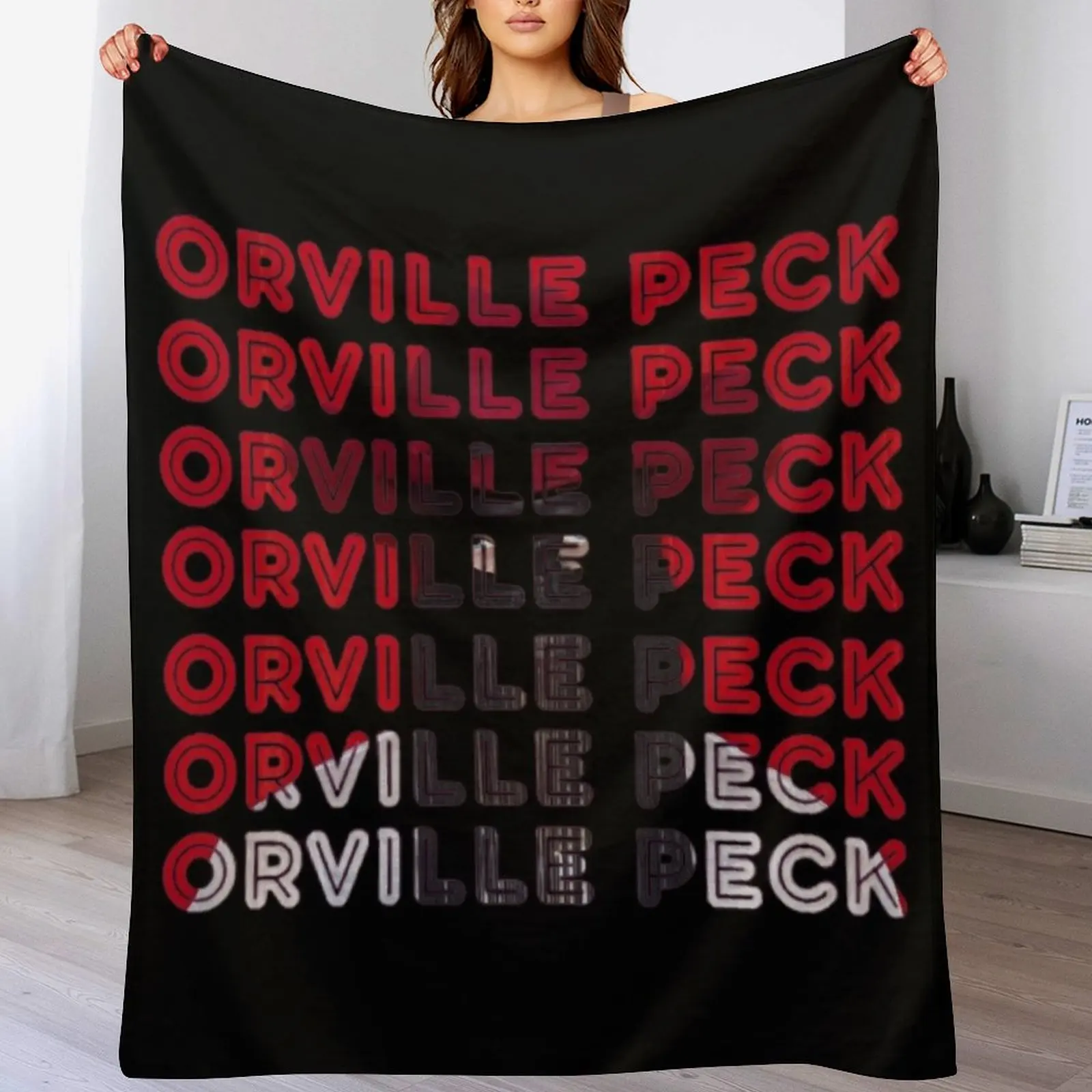 

Orville Peck Throw Blanket Fashion Sofas Plaid Luxury Brand Blankets