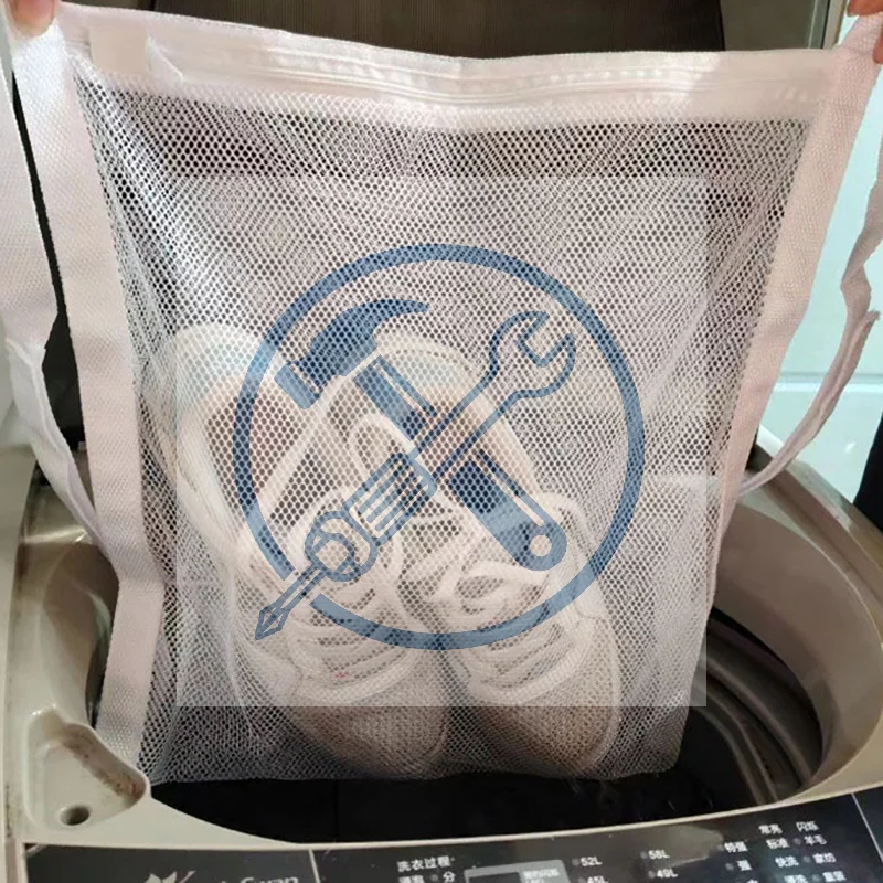 Sneaker Dryer Bag Dryer Door Shoe Net With Elastic Straps Sneaker Laundry Bag Reusable Tear-Resistant Shoes Dry Bag