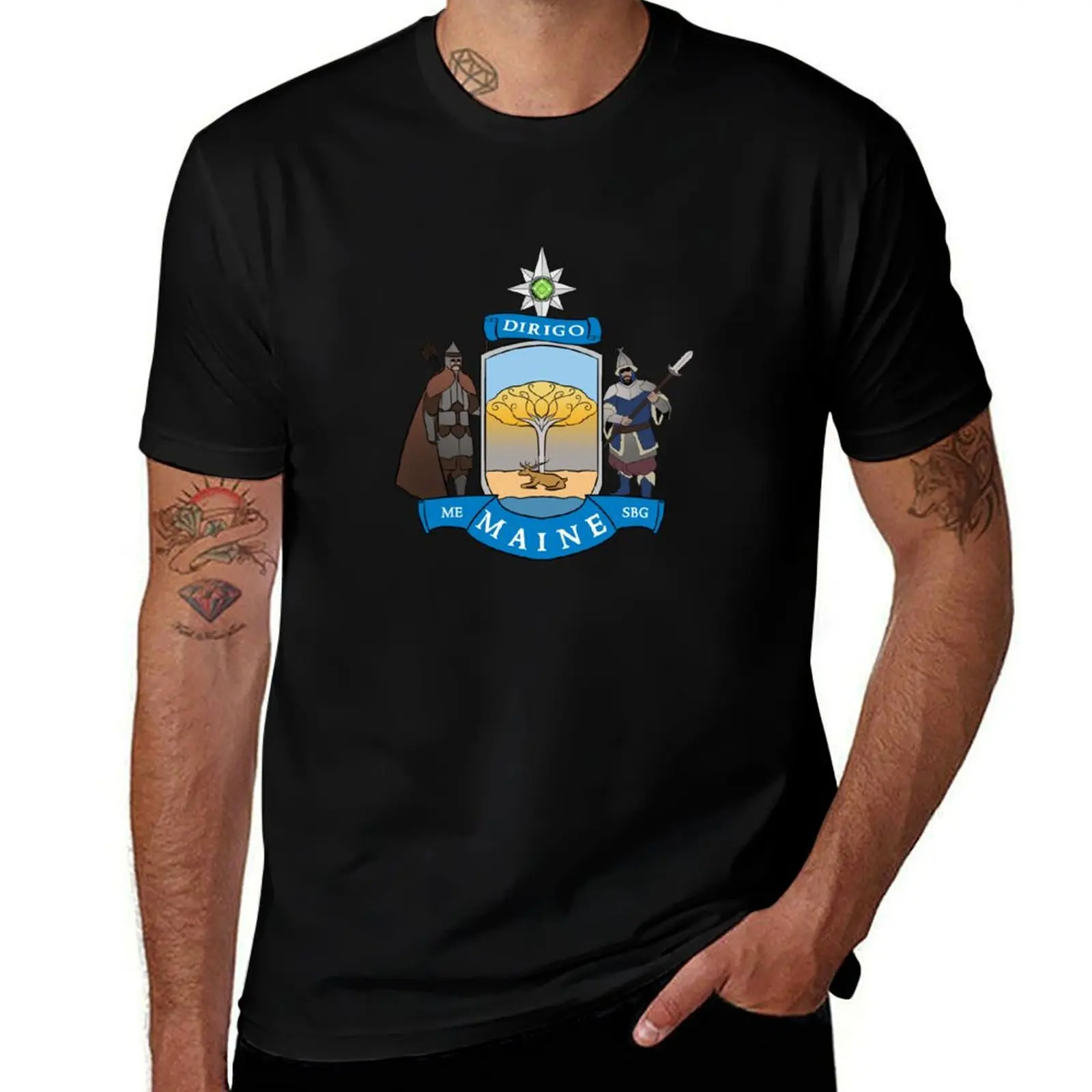 Maine SBG Special request T-Shirt cotton tshirt 100% T-Shirt