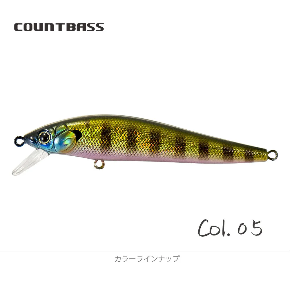 COUNTBASS Floating Minnow 90mm 3-1/2" 11,4g 3/8 oz. Dive 0,8–1 m, Hardbaits Wobbler Angelköder La Peche Au Leurre – Detail 14