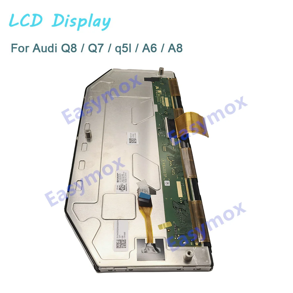 LQ123M5NZ01 12.3inch  LCD Display for Audi Q8 Q7 Q5L A6 A8 Instrument Cluster Dashboard  Speedometer Car Screen Replace