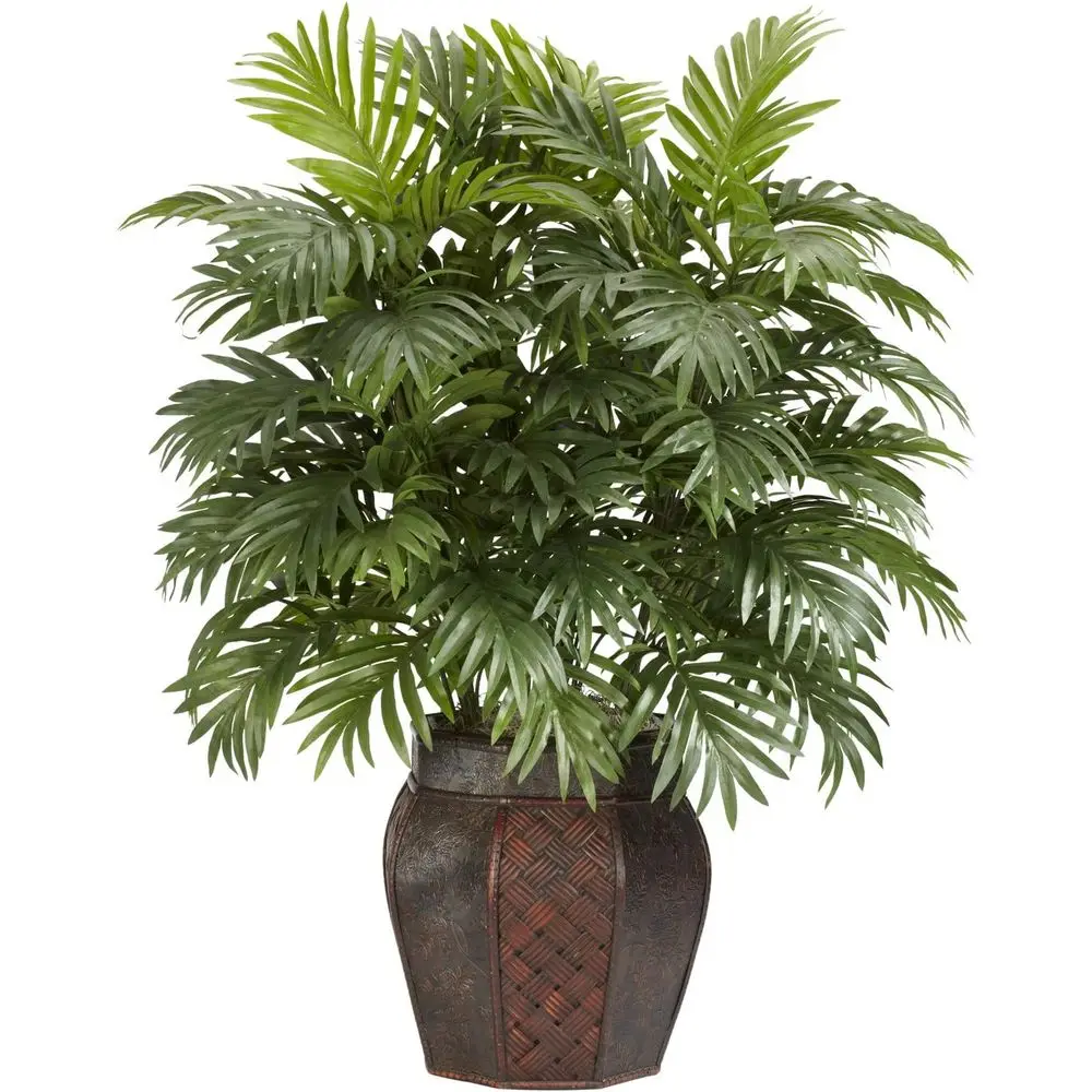 

Areca Palm with Vase Silk Plant, 38" x 27" x 25"