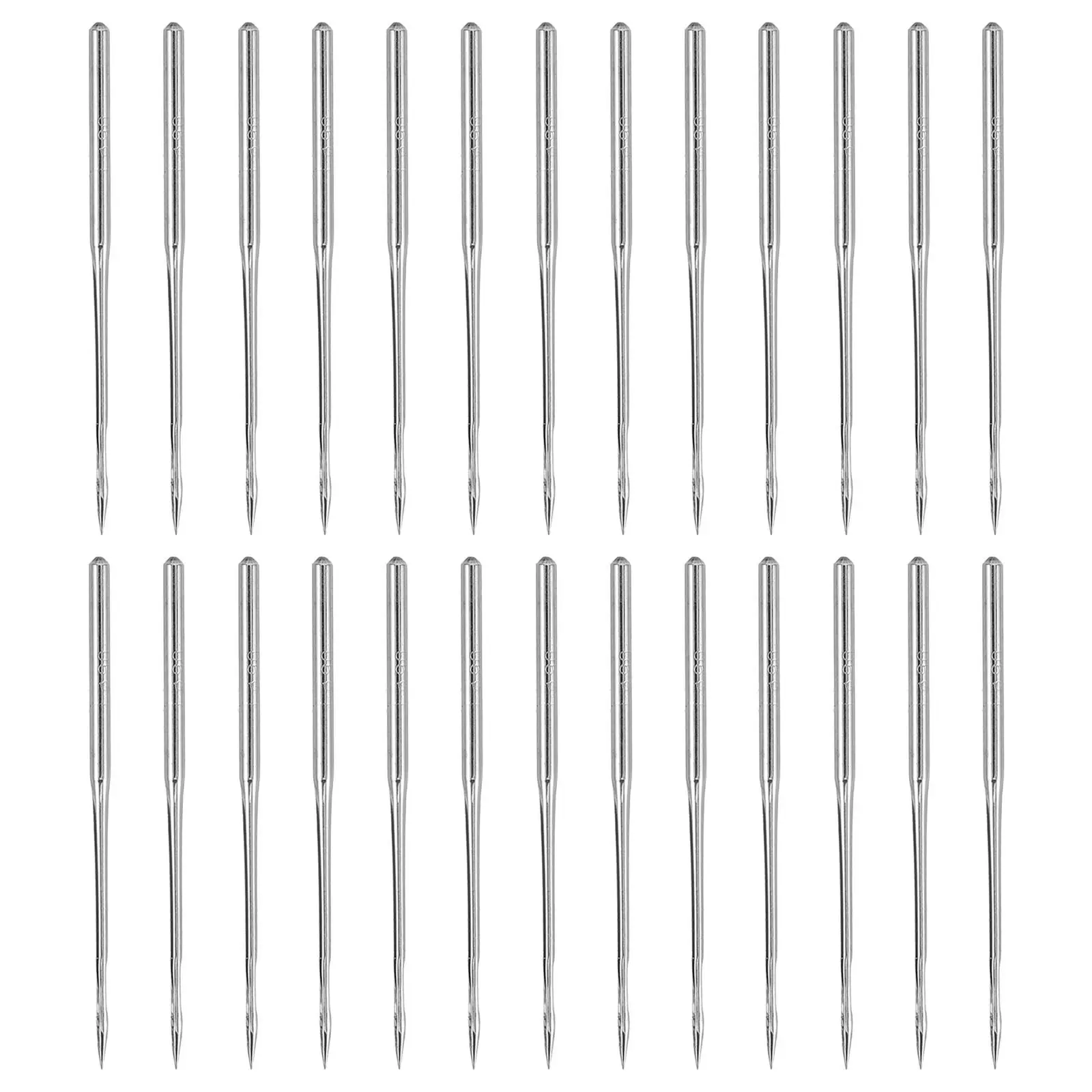 

100 шт. промышленных стальных игл для швейных машин, усиленные, для домашних швейных машин, для работы с холстом, квилтинга и вышивки