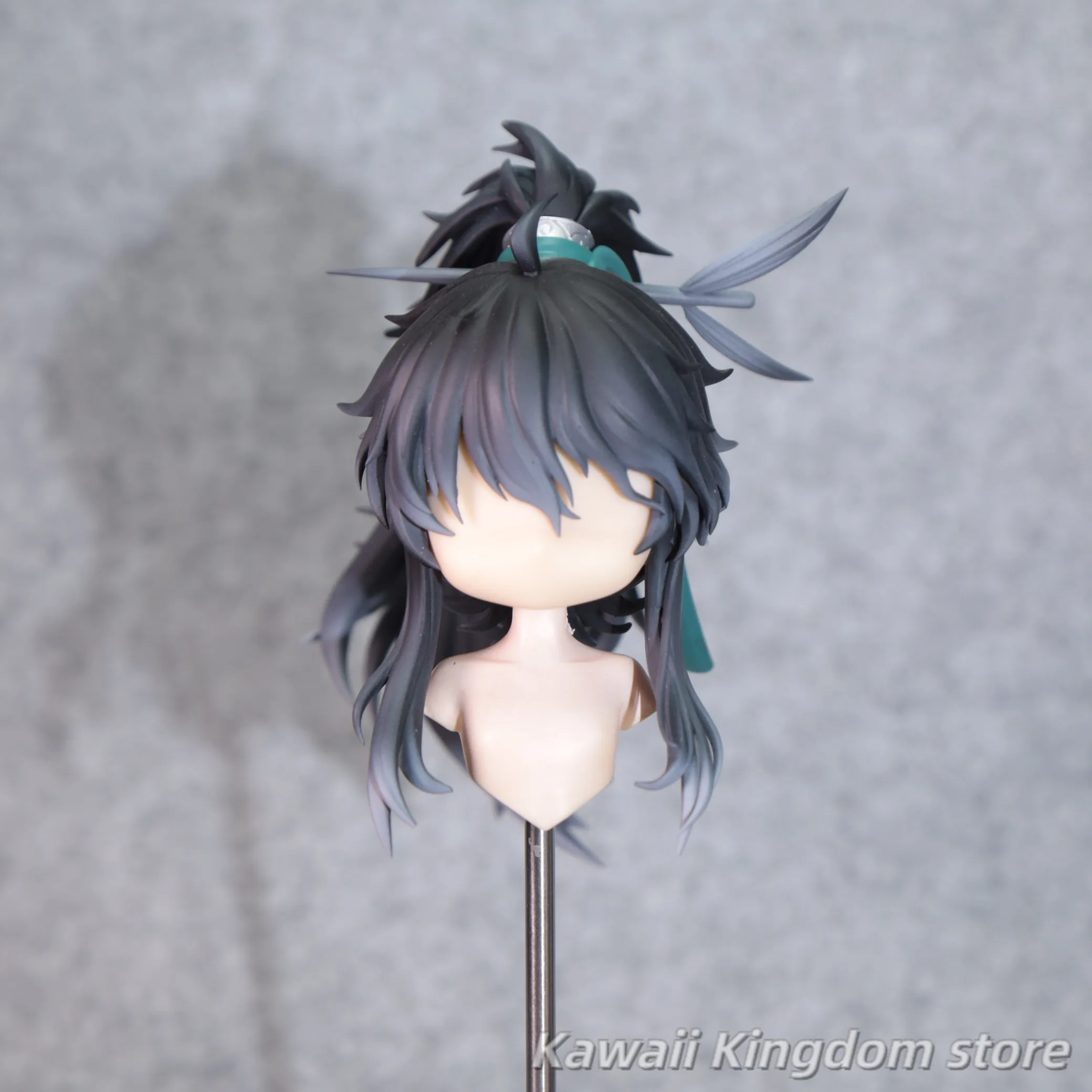 

BJD Head Shell Game Wuthering Waves Qiuyuan Handmade OB11 OB22 Hair Plate Paint Detachable Toy Model Cosplay