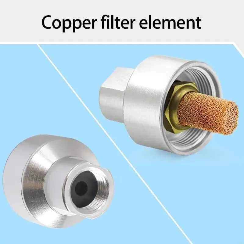 Filtro aire trampa agua, separador conexión para aerógrafo, mejora eficiencia separación, pistolas accesorios