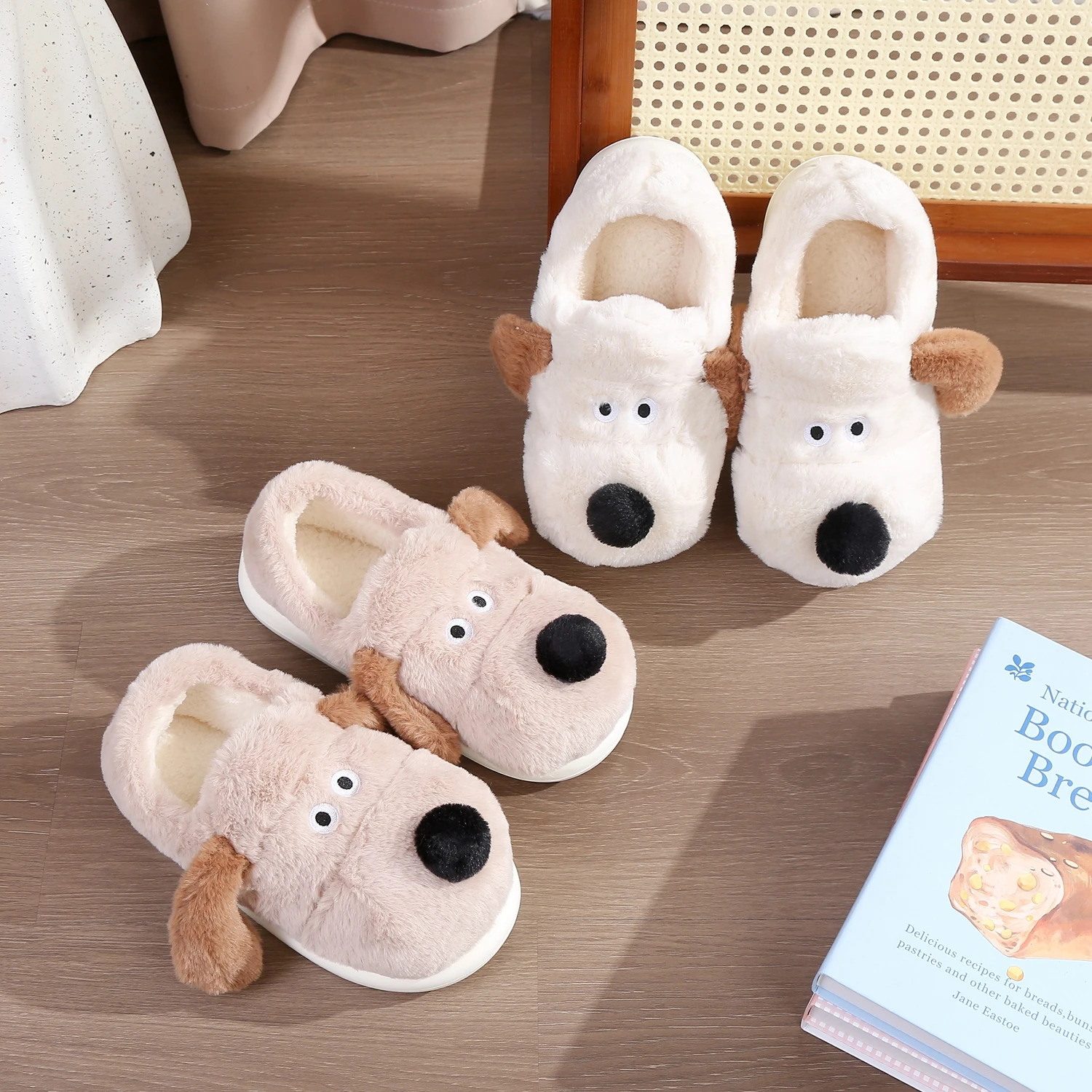 Winter Women Shoes Casual House Shoes For Men Outdoor Warm Cotton Shoes Couple Indoor Casual Plush Padded Slippers Female Shoes image 4