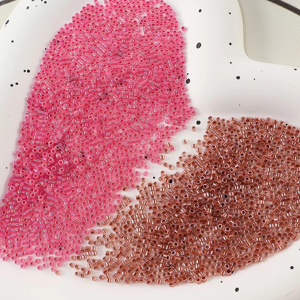 10g Miyuki Dileca Dyed Core Seed Bead Jewelry Accessories Imported from Japan, Used to Make Various DIY Handmade Embroidery Acce