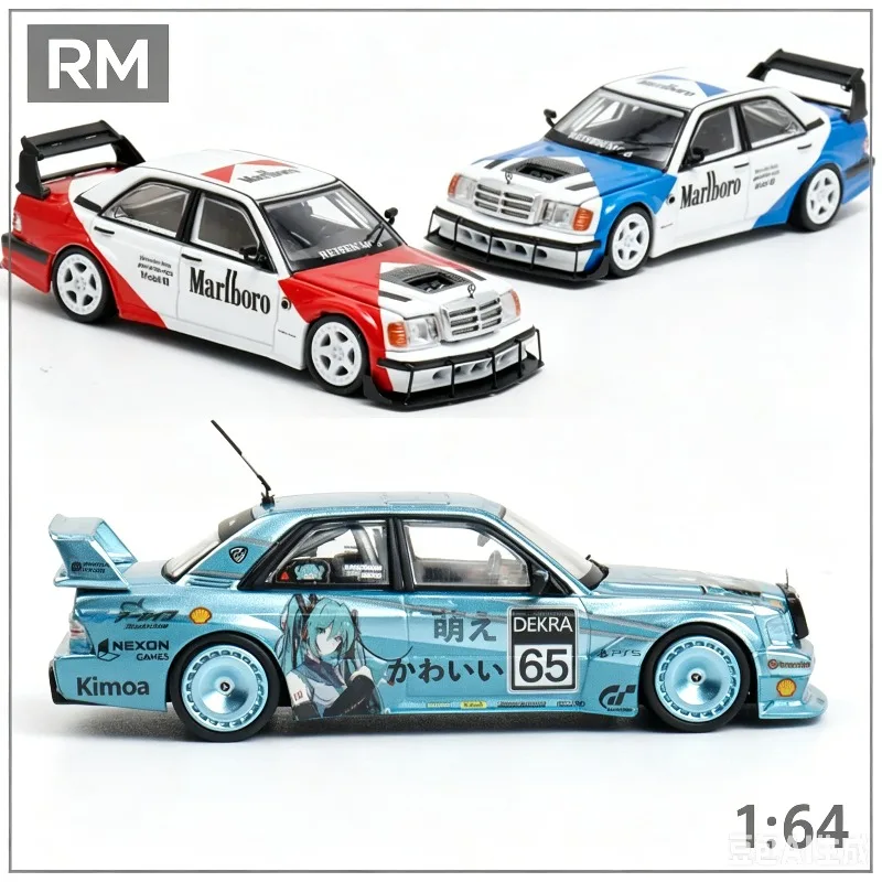 

RM 1:64 EVO II wide body modification, die-casting alloy car model, holiday creative gift, adult collectible ornament, male gift
