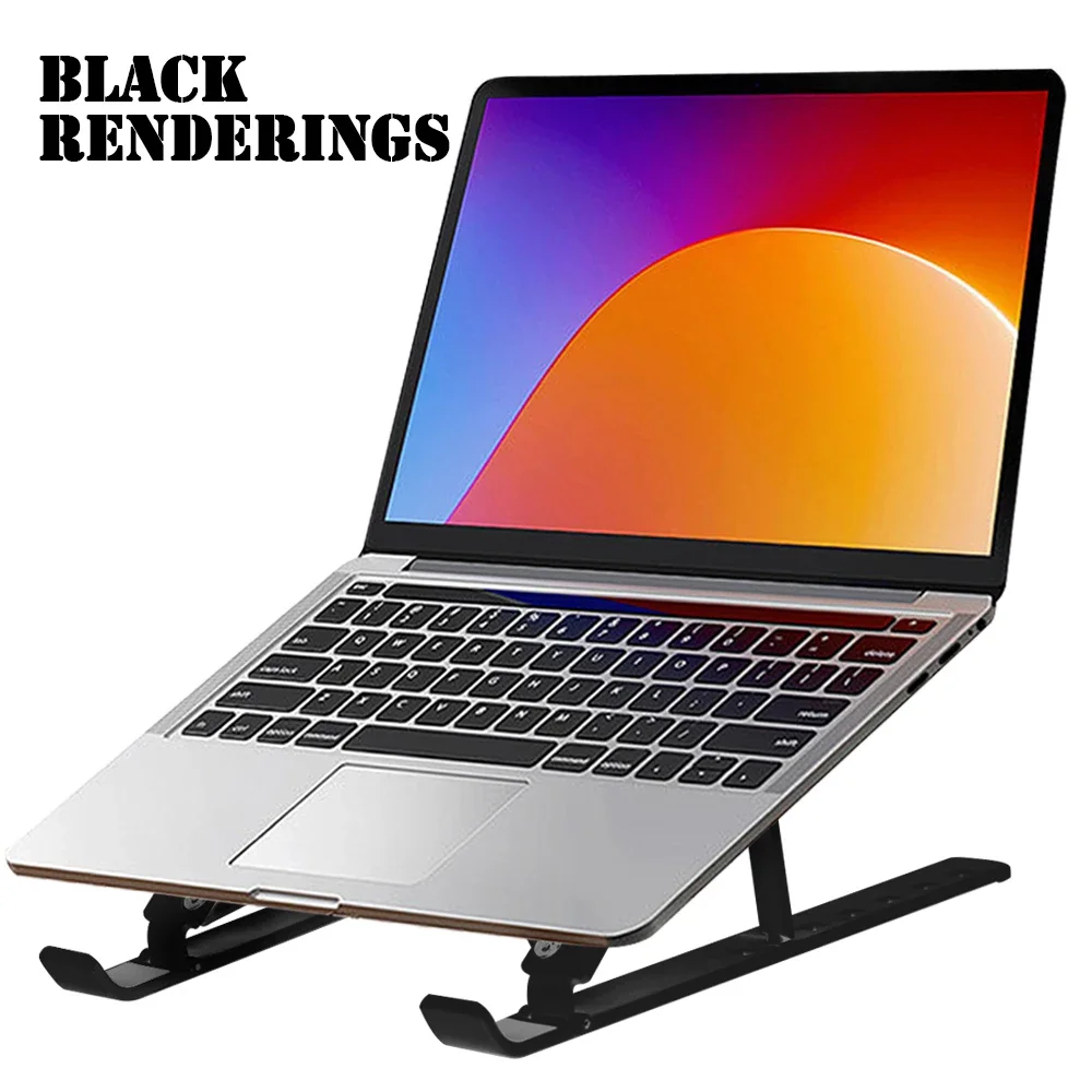 Portable Laptop Stand Support Base Notebook Stand for Macbook Pro Lapdesk Computer Laptop Holder Cooling Bracket Riser