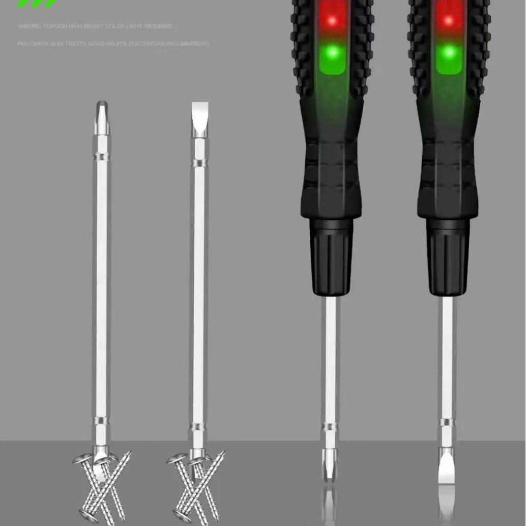 Dubbele kop speciale intelligente inductie aan-uit stroomtestpen multifunctionele ontkoppelingslijn elektrische testpen