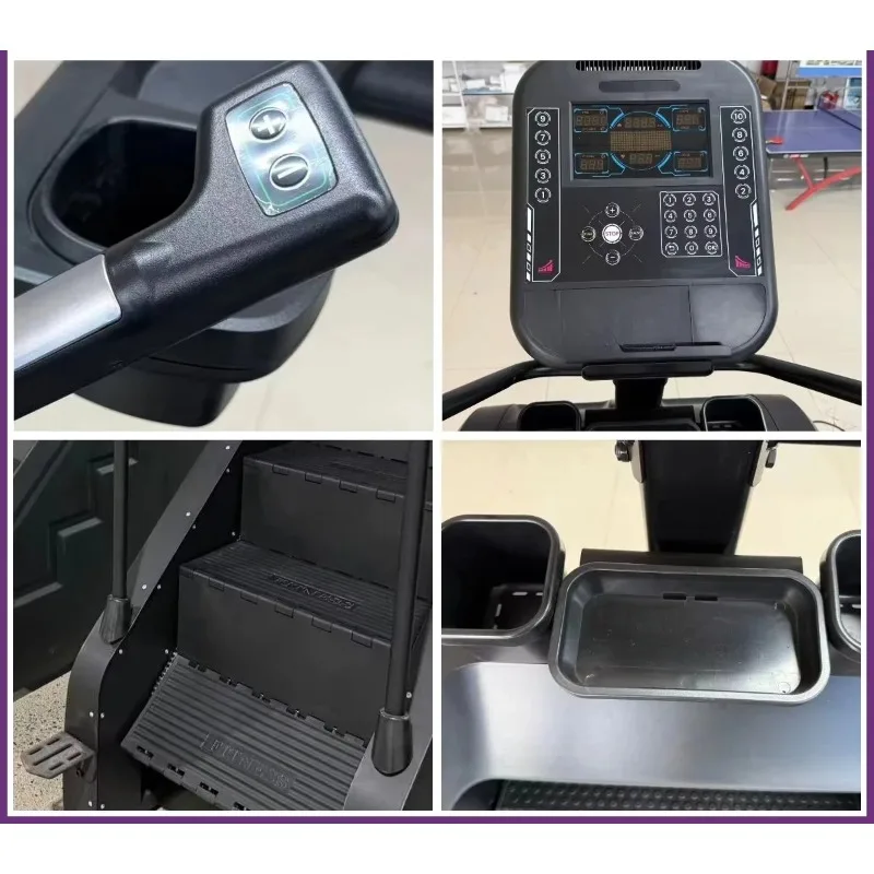 BM Mini Stepper Stair Climber Machine-Compact Metal Design Home Exercise for Lower Body Workout and Body Building