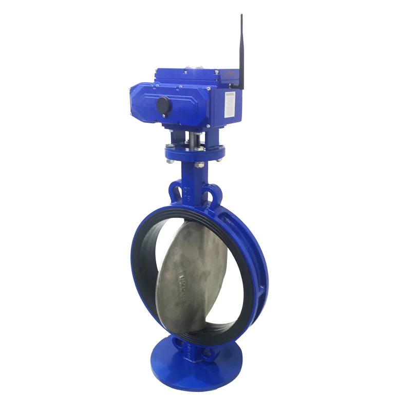 IoT LoRa/4G Butterfly Valve Ball Valve Quarter Turn Waterproof Motorized Electric Actuator Via Cell Phone App Control