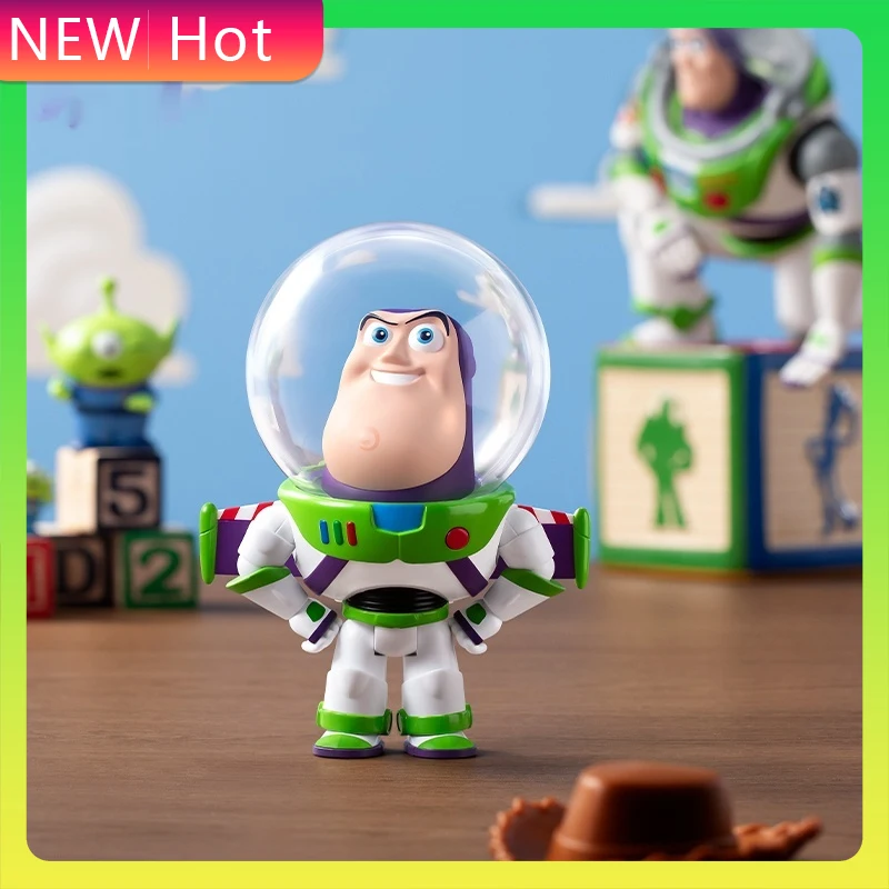

New Cute Cartoon Toy Story Buzz Lightyear Bubble Headlamp Ornament Home Decor Anime Action Toy Birthday Gift Children'S Gift