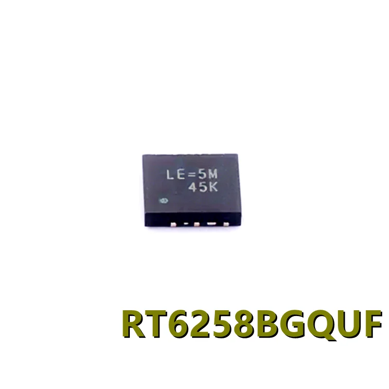 RT6258BGQUF (5pieces) Synchronous Buck Converter 4.5-23V Input 3.3V 8A Fixed Output UQFN-12, Original In Stock