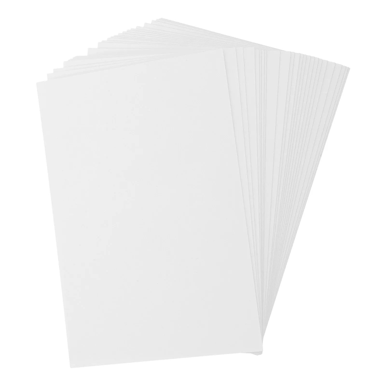 

25 Pcs Blank Table Number Card Construction Paper Business Cardstock for Invitation Art Diy Crafting Letter