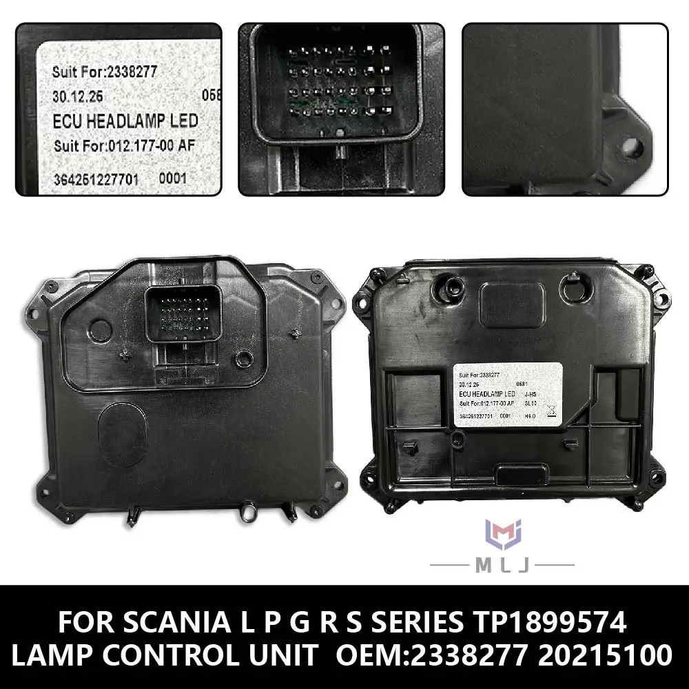 DRL Headlight Control Unit Module TP1899574 2338277 20215100 Direct Replacement Parts For Scania L P G R S Series16‑Foot Truck