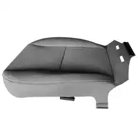 Cubierta de asiento de tela inferior del lado del conductor delantero gris compatible con Chevrolet Silverado Tahoe Avalanche Suburban GMC Sierra Yukon 2007-2014